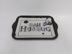 TYP3582px_ Small Tin Tray - BAH HUMBUG